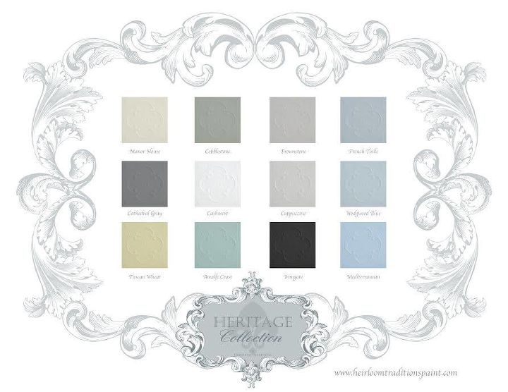 use heritage collection all in one paint for distressed layered look