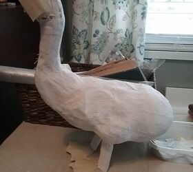 paper mache goose