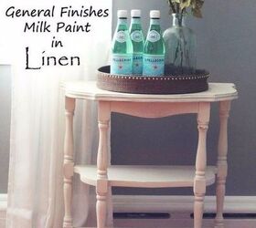 s makeover home decor with these 15 girly vintage ideas, Revive a Tired Entry Table With Milk Paint