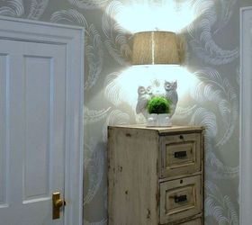 s makeover home decor with these 15 girly vintage ideas, Redo an Owl Lamp