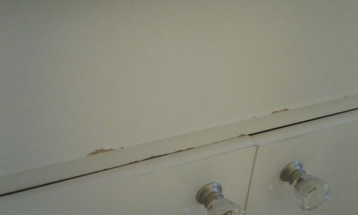 q how can i fixe the door in my bathroom cabinet any idea