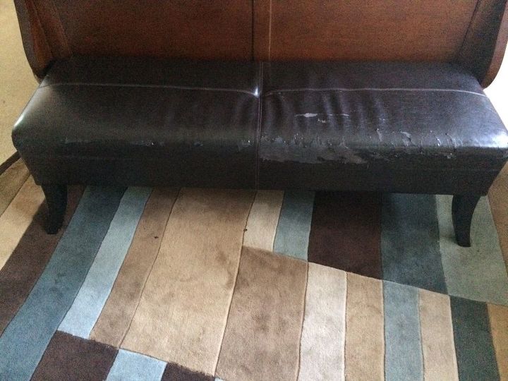 q what is the best way to reupholster a bench