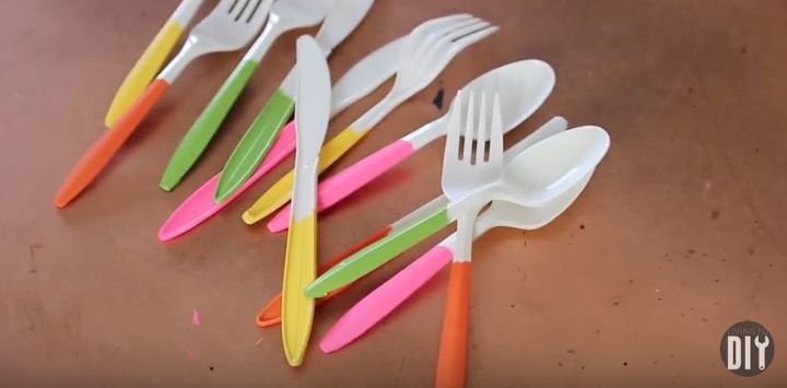 upgrade your dollar store utensils for your party