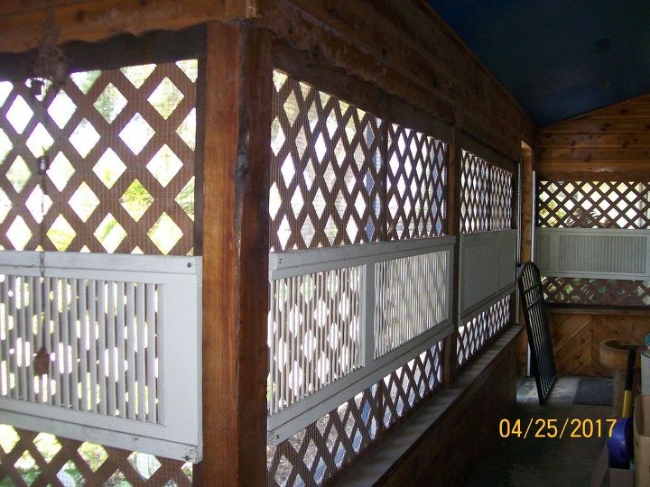porch screen protection from dogs