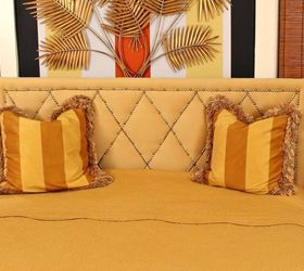 Padded & Nailhead Trim Harlequin Headboard DIY Hometalk
