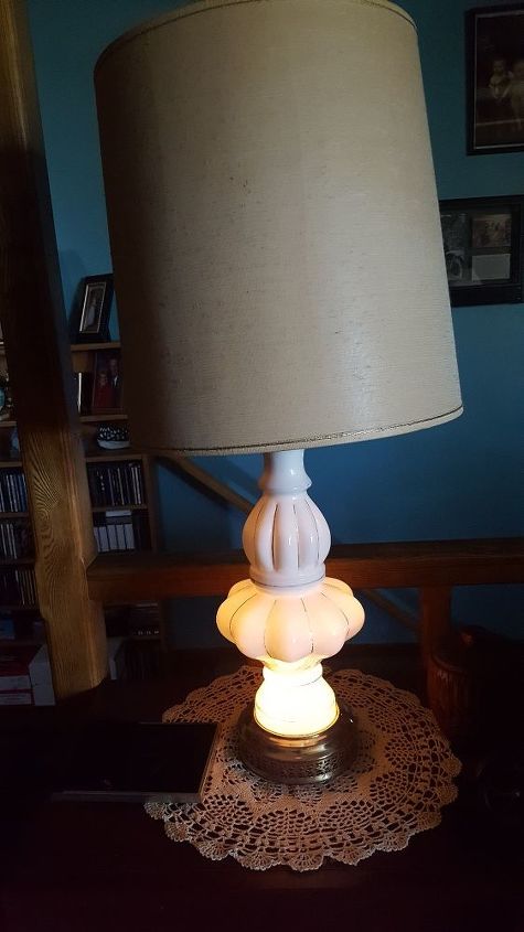 q how can i transform my 1950 s lamps into something more modern