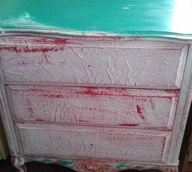 q what s the best way to remove decoupage from this dresser