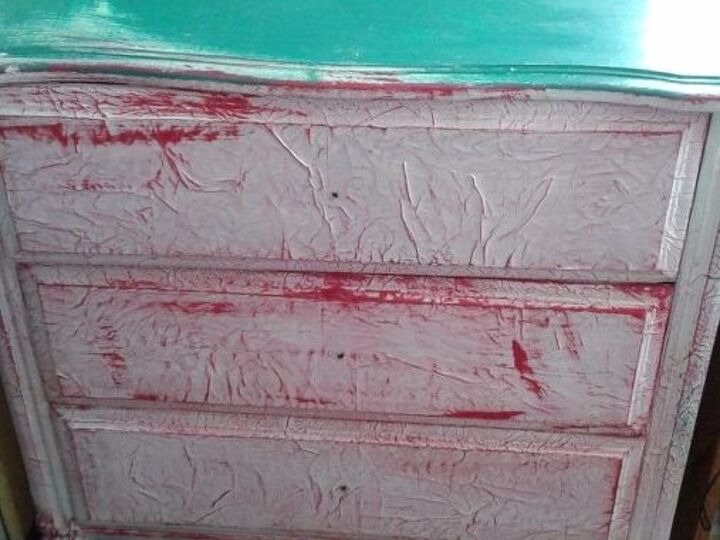 q what s the best way to remove decoupage from this dresser