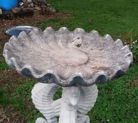 i have an old concrete birdbath in need of repair