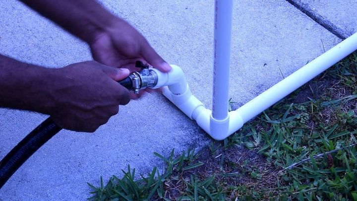 easy diy pvc outdoor dog shower