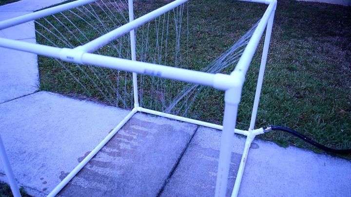 easy diy pvc outdoor dog shower