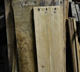 diy reclaimed pallet wood sliding tv cover