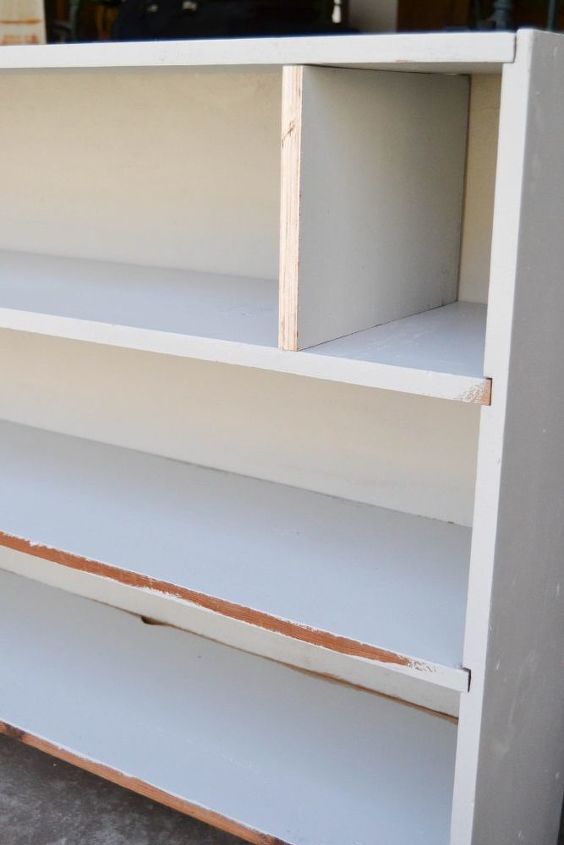 turn your old bookshelf into nesting boxes easily