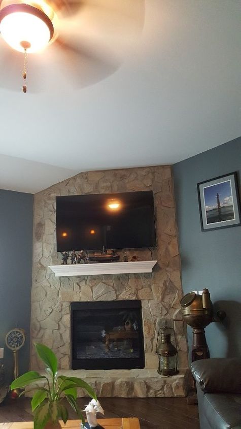 q should i replace this mantle with something bolder