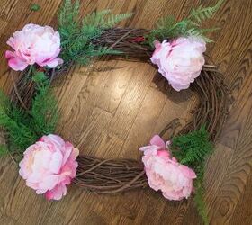 easy summer wreath in 5 easy steps