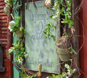 potting shed garden shop sign