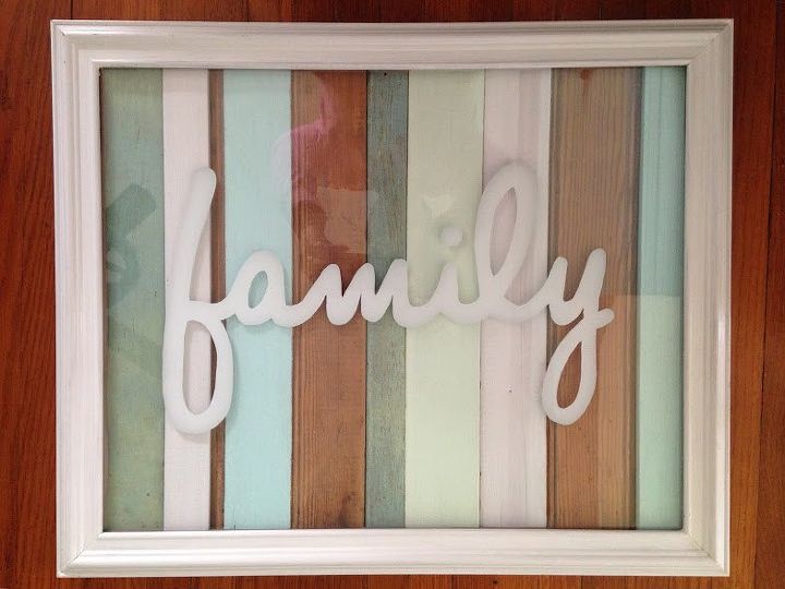 Pallet Wall Art Family Hometalk