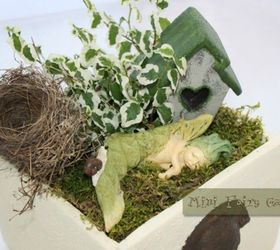 s 10 magical inspirations for a fairy garden, Incorporate A Bird s Nest