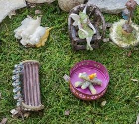 s 10 magical inspirations for a fairy garden, Build Your Garden Around A Baking Pan