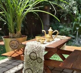 s 10 magical inspirations for a fairy garden, Invite The Fairies For Lunch And Tea