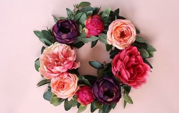 How To Make A Silk Flower Wreath