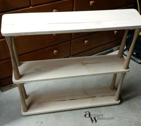 custom diy 3 tiered couch end table
