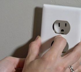 install a usb outlet cover in a snap