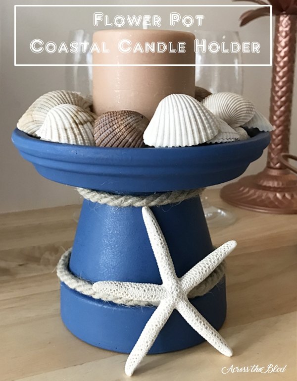 coastal candle holder