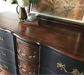 a new take on a french provincial dresser, Just look at that shine