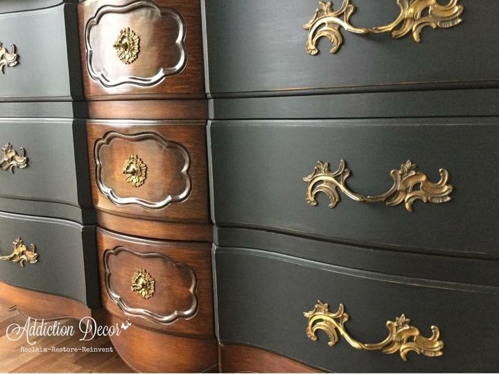 a new take on a french provincial dresser