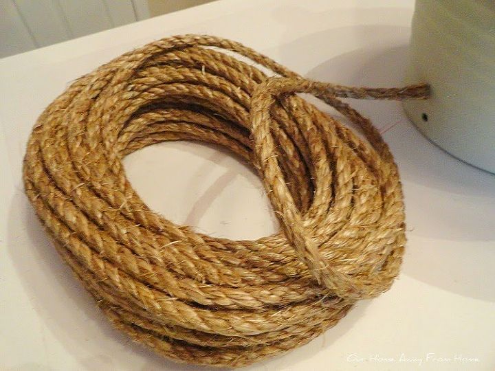 diy outdoor solar rope lamp