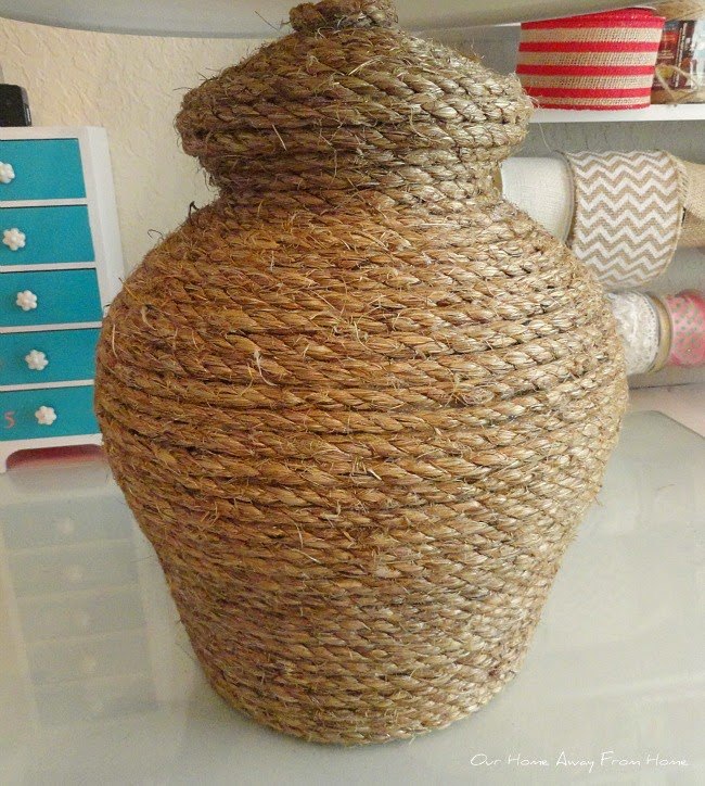 diy outdoor solar rope lamp