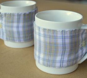 s 9 ways to add personality to that mug you have, Apply A Flannel Shirt For Comfort