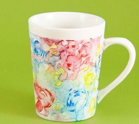 s 9 ways to add personality to that mug you have, Use Rubbing Alcohol For A Tie Dye Look