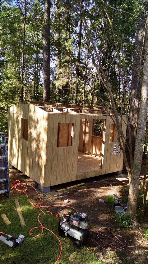 our new backyard shed