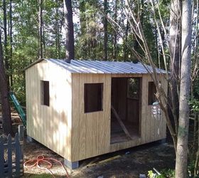 our new backyard shed