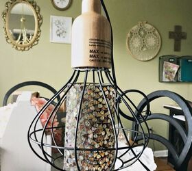 Lámpara colgante de macramé DIY
