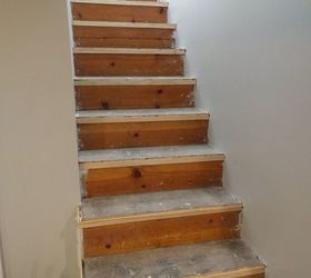 weekend project installing new stair treads