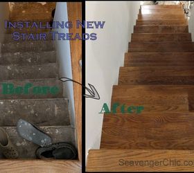 Weekend Project – Installing New Stair Treads