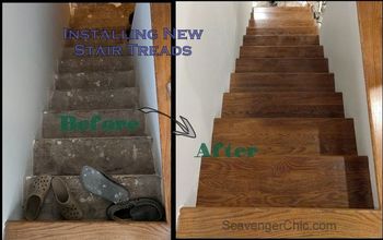 Weekend Project – Installing New Stair Treads