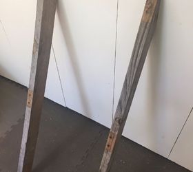 vertical herb garden ladder shelf from a wood pallet