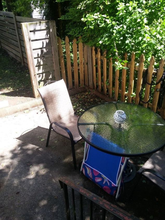 q damp patio what can i do
