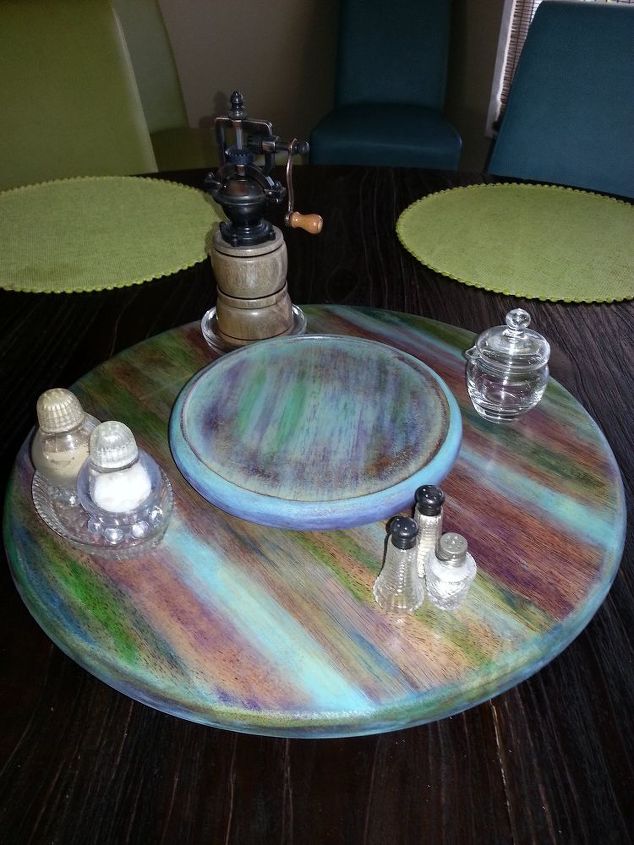 lazy susan makeover there s unicornspit involved