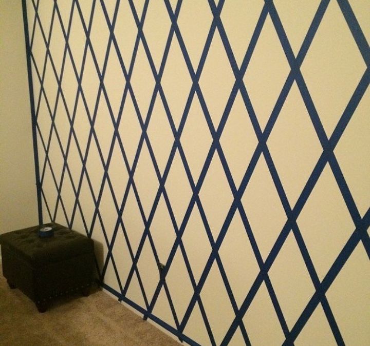 Diamond Accent Wall Hometalk