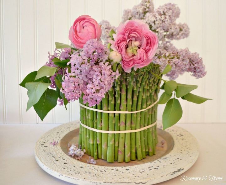 a spring floral arrangement diy