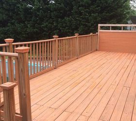 Cleaning and Staining a Wood Deck