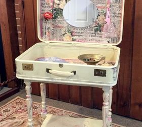 Just in Case: A Suitcase Vanity