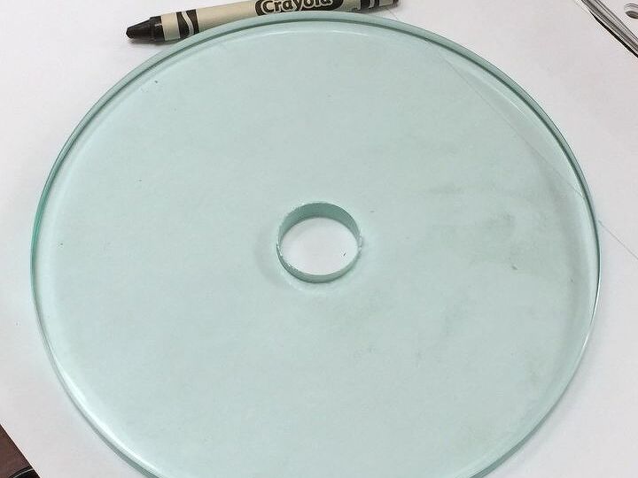 q what to do with 1 centinmeter thick glass disks about 6 5 wide