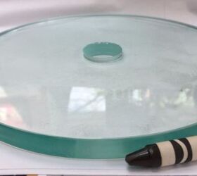 q what to do with 1 centinmeter thick glass disks about 6 5 wide