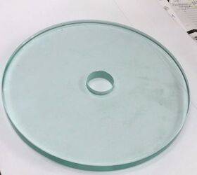 q what to do with 1 centinmeter thick glass disks about 6 5 wide